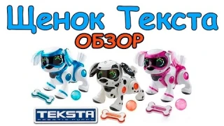 Обзор на игрушку - Щенок Текста (Teksta Robotic Puppy)