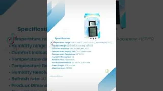 Sigma Digital Thermometer & Hygrometer DT 2