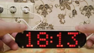 Часы DS3231, Настольный будильник с ЖК-матрицей. DIY LED Dot Matrix DS3231 Alarm Desktop Clock. ч.1
