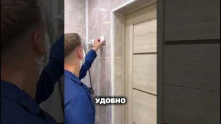 Как установить беспроводной выключатель HITE PRO рядом с входом или выходом #ремонт #электрика #дом