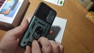 ПРОТИВОУДАРНЫЙ ЧЕХОЛ ДЛЯ СМАРТФОНОВ XIAOMI НА ПРИМЕРЕ REDMI 10C ЗАЩИТНАЯ ШТОРКОЙ ДЛЯ КАМЕР