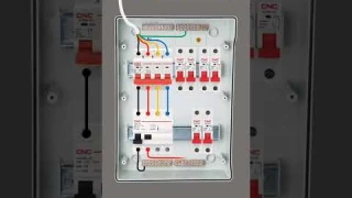3 phase distribution board wiring