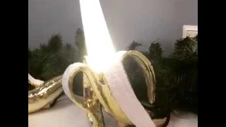 Seletti banana lamp - настольная лампа банан