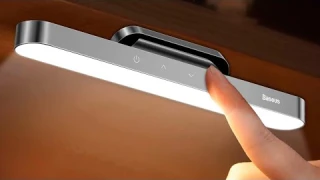 Магнитная лампа Baseus аккумуляторная с сенсорной регулировкой яркости 42 LED