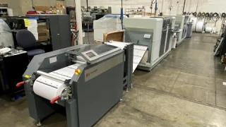 Oce VarioStream 8750 with Tecnau Roll to Roll (LX550 Unwinder - LX555 Rewinder)
