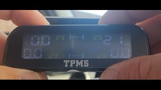 Tire Pressure Monitoring System with Solar Charging from TEMU