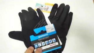 Велоперчатки Shimano LIGHT Winter, тонкие - не очень-то зимние