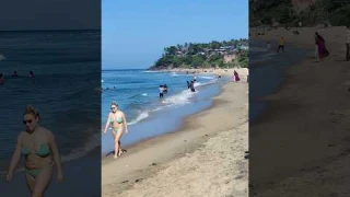 🌊Varkala, Papanasham Beach Vibes: Kerala’s Coastal Paradise! #olekkettu #youtubeshorts #millionaire