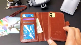 iPhone 11 Amovo Wallet Case w/ Detachable Magnet Inner Case Review ($26 Worth It?)