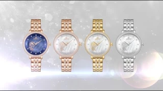 5017_NAVIFORCE NEW DESIGN OF DIAMOND FASHION WATCH ROSE DESIGN WOMEN'S WRISTWATCH ORIGINAL NAVIFORCE