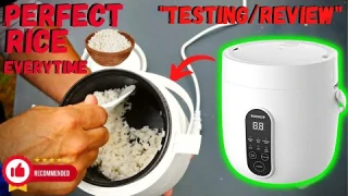 Portable Non-Stick Rice Cooker Amazon - Testing/Review