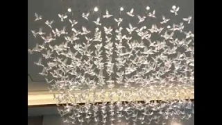 the bird design project lighting chandelier