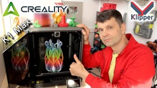 🔥 Creality K1 Max Скорость его второе имя! Мой новый 3D принтер просто жесть #3dprint Игорь Белецкий