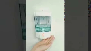 Дозатор для антисептика настенный сенсорный, Amzu-5578
