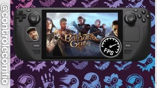 Gostei do Baldur´s Gate 3 rodando no Steam Deck!