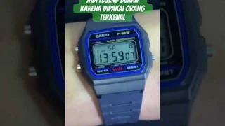 Casio F91W jadi Ikonik karena dirinya sendiri #shorts #casio