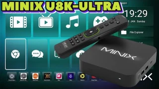 Minix U8K ULTRA 8K UHD мощный медиаплеер на базе Android с Dolby Vision и Dolby Audio обзор