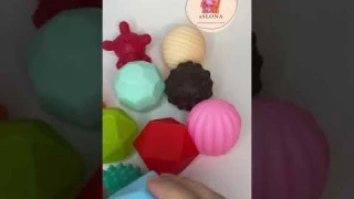 Тактильные мячики шарики , сенсорные игрушки купить на сайте 2слона.рф