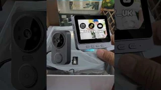 How to pair my wireless doorbell with my monitor screen display?  #WirelessDoorbell #Monitor #Home