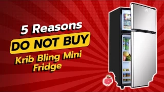 DON'T BUY KRIB BLING Mini Fridge Before Watching This! 🚫🥶 (5 Reasons)
