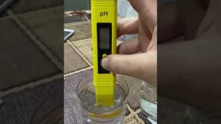 Настройка pH метра.