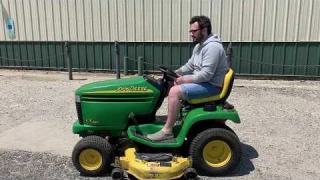 JD LX 280 Lawn Mower w/ 48" Deck
