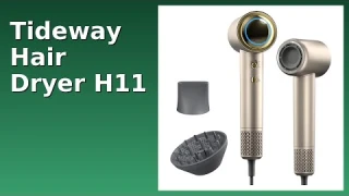 REVIEW (2025): Tideway Hair Dryer H11. ESSENTIAL details.