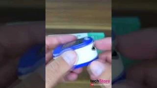 Пульсоксиметр для измерения уровня кислорода (сатурация) в крови и сердцебиение