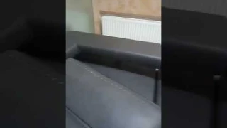 Шкіряний кутовий диван Hukla