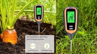 7 Анализатор почвы c Алиэкспресс Aliexpress soil moisture meter Лучшие товары для сада и огорода