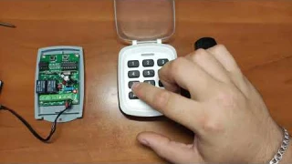 Беспроводная мультичастотная клавиатура для ворот автоматика Came Gant Nice FAAC Doorhan