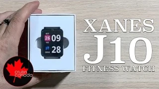 XANES J10 Color Touch Screen IP67 Waterproof Smart Watch First Look