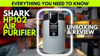 SHARK HP102 AIR PURIFIER is NOT for 500 SQ FT rooms - REVIEW