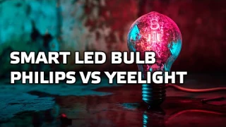 Обзор умной LED лампы Philips, сравнение с Yeelight