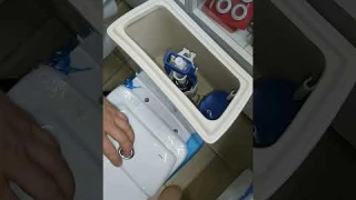 Западает кнопка унитаза/залипает кнопка унитаза/есть 2 способа.