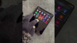 Комфортные и теплые перчатки Xiaomi Touchscreen Winter Wool Gloves  реагирующие на сенсор