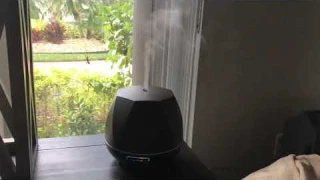 Diffuserlove Diffuser&Essential Oil Diffuser&Dark Wood Grain Aromatherapy Diffusers