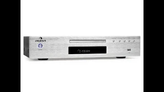 Проигрыватель HiFi Auna AV2-CD509 (CD,FM,USB,MP3) silver