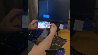 Подключение телефона к монитору.