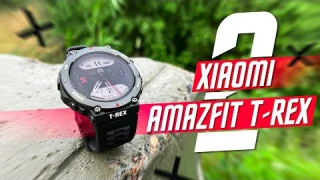 АРМЕЙСКИЙ СТАНДАРТ🔥 УМНЫЕ ЧАСЫ XIAOMI Amazfit T Rex 2 СМАРТ ЧАСЫ С GPS  24 дня MIL-STD-810 КРАШ ТЕСТ