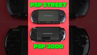 PSP STREET vs PSP 3000 Boot Up Speed #gaming #playstation #psp #fyp #playstationportable #retro