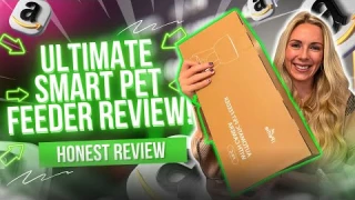 iPettie F4-C Smart Automatic Pet Feeder: The Ultimate Feeder with Camera, WiFi, & Voice Interaction!