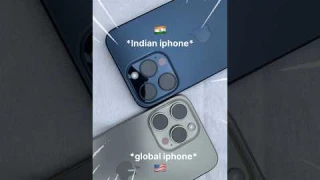 *global iPhone VS indian iPhone*