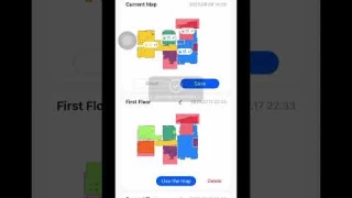 lubluelu Robot Vacuum APP - How to save a new map