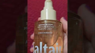 Saltair Santal Bloom Moisture Bound Hair Oil Thin Hair #hairoil #haircare #saltair
