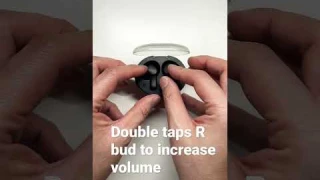 Tap gesture for Volume control