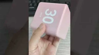 Gravity sensing timer