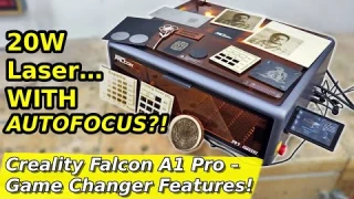 Creality Falcon A1 Pro Review – Worth the Upgrade? 🔥 Full Test & Comparison!