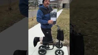 Vive Mobility All Terrain Knee Scooter Walker – Rugged, Comfortable, and Reliable Mobility Solution
