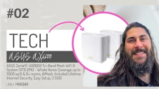 ASUS ZenWiFi AX6600 Tri Band Mesh WiFi 6 System XT8 2PK demo and Review